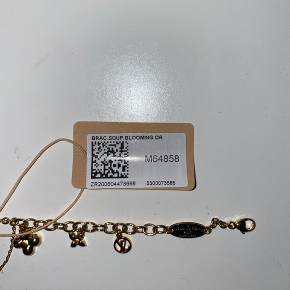 AUTHENTIC LOUIS VUITTON BLOOMING SUPPLE BRACELET - Picture 4 of 6